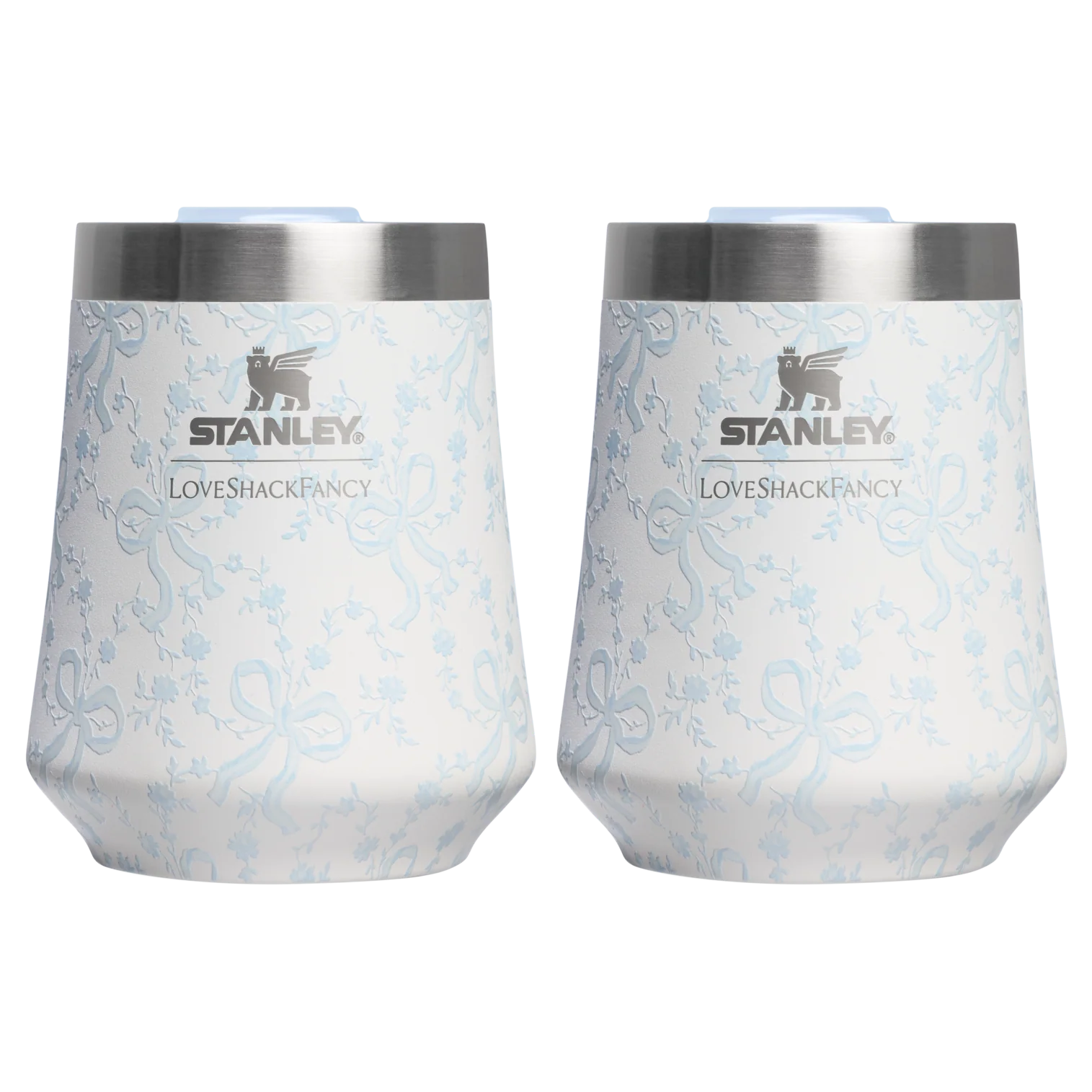 Stanley 1913 x LoveShackFancy Holiday The Reserve Wine Tumbler Set | 11 OZ (2-pack)