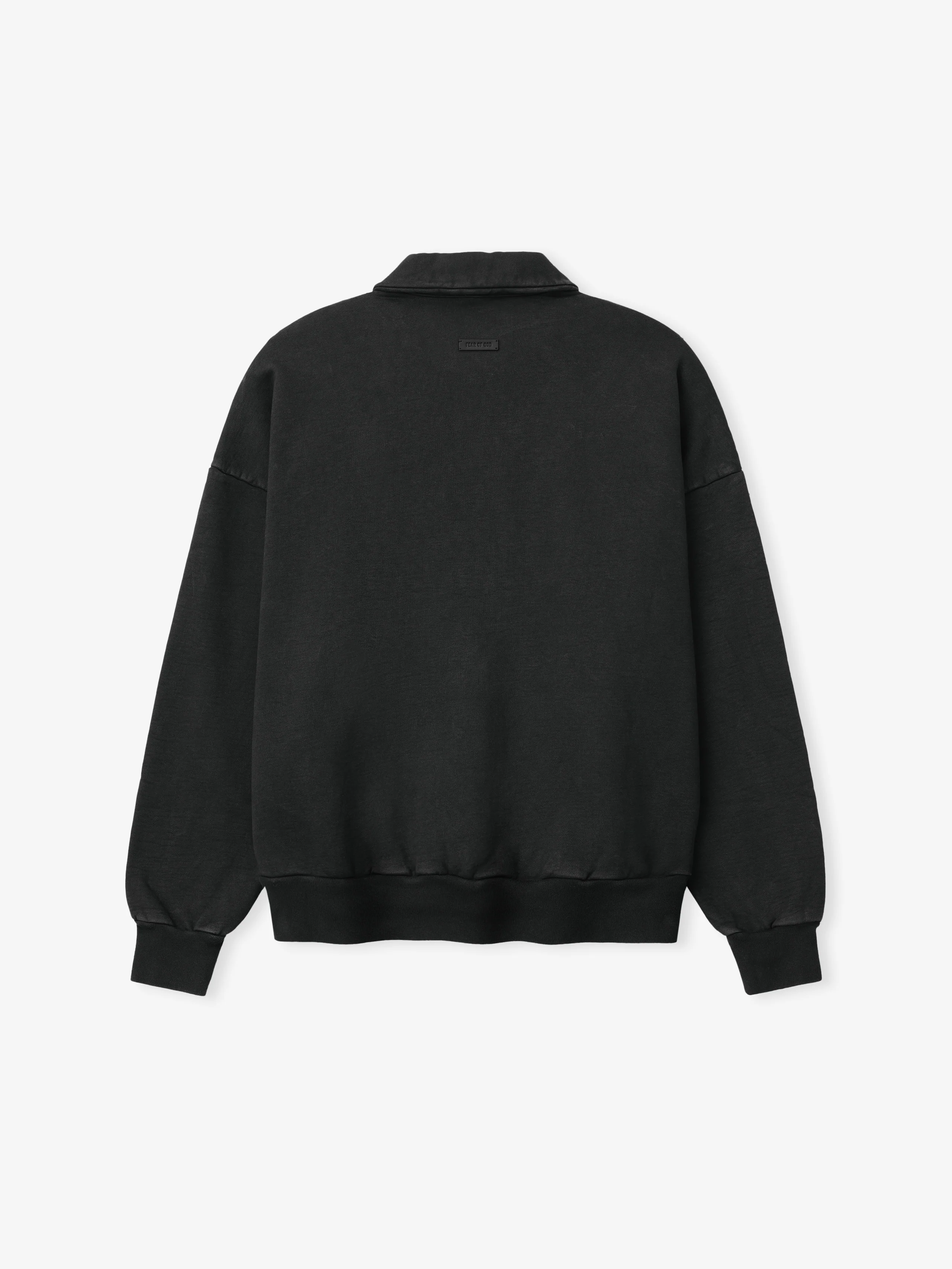 Sunfaded Half Zip Polo Sweatshirt