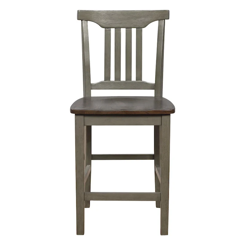 Simmons Antique White and Brown 5-piece Dining Set