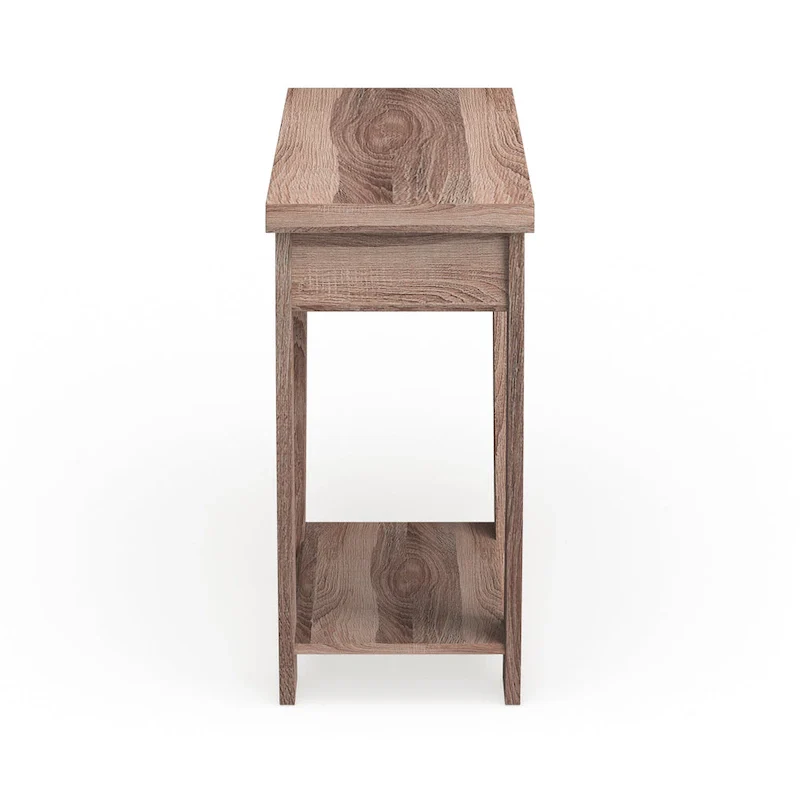 Modern Console Table with Drawer and Shelf - 36 inch