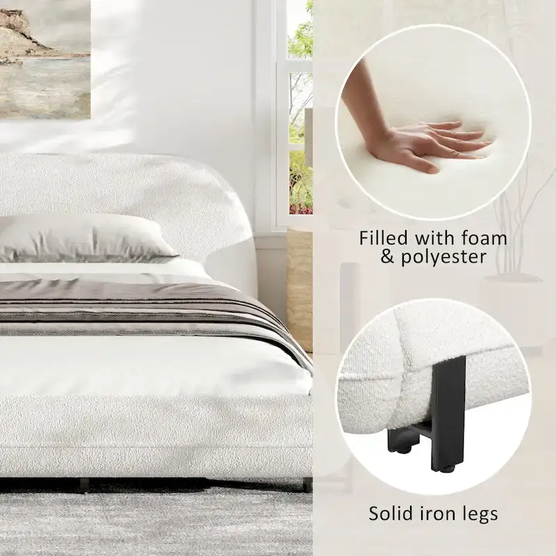 Christopher Knight Home - Williams Upholstered Bed Frame