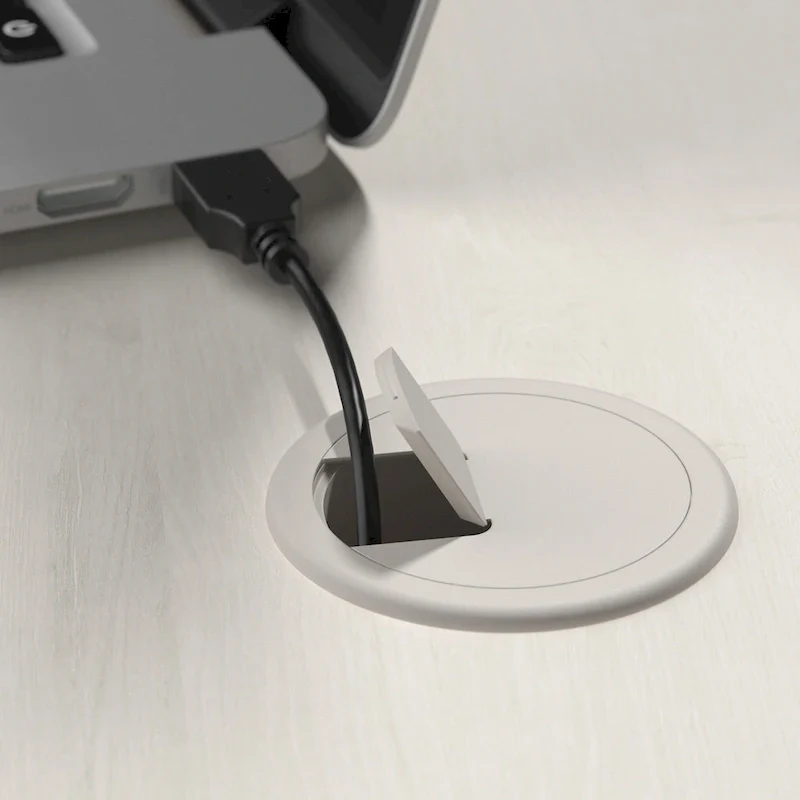 Homestead 60W Farmhouse L Shaped Desk by Bush Furniture