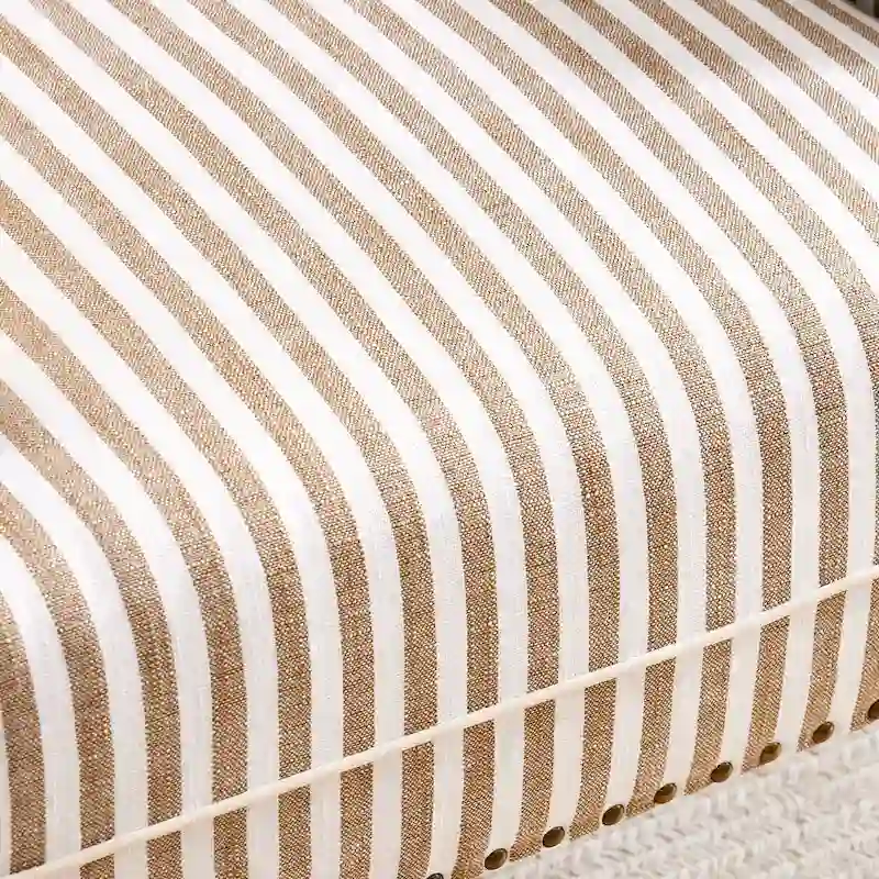 Rolled Armchair Accent Chair Set of 2 Blue/ Grey/ Brown