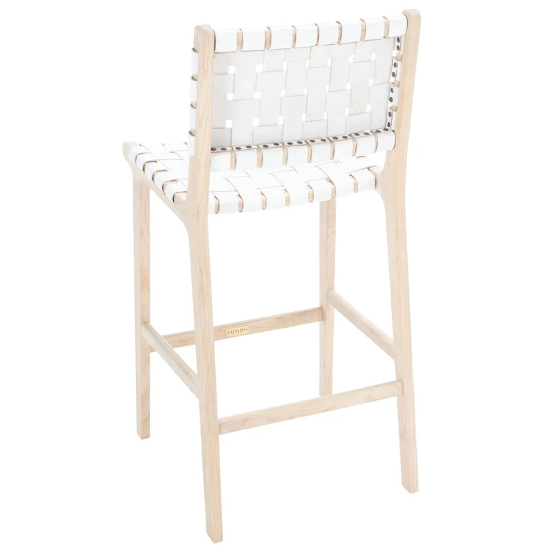 SAFAVIEH Nileema 27-inch Woven Counter Stool - 19.7 x 20.1 x 40.7 - 20Wx20Dx41H
