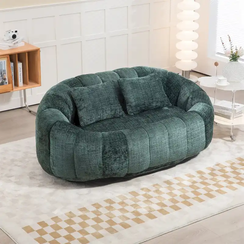 Chenille Bean Bag Chair