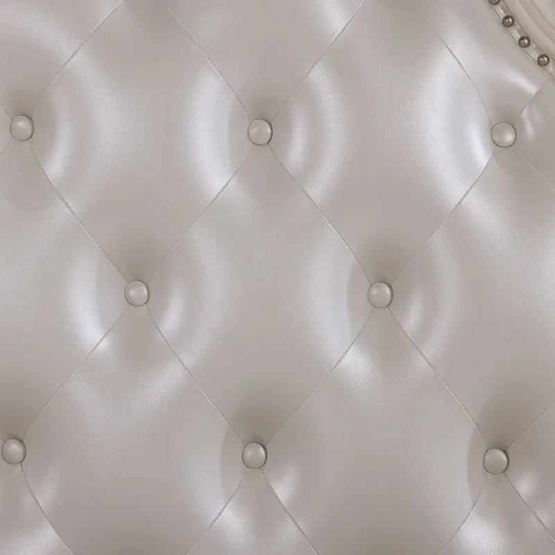 Furniture of America Eugene Traditional 6-Piece Solid Wood Panel Bedroom Set