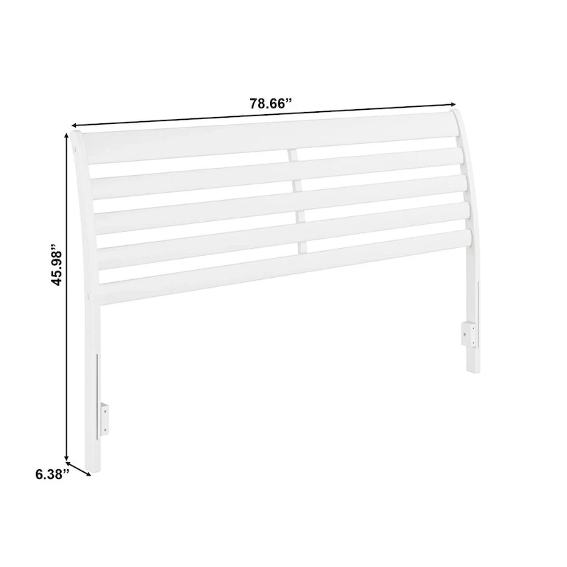 Savannah Solid Wood Headboard with Attachable Charger