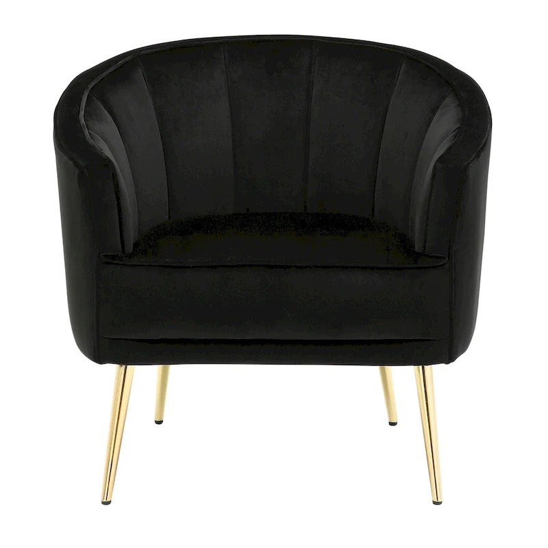 Modern Velvet Accent Chair