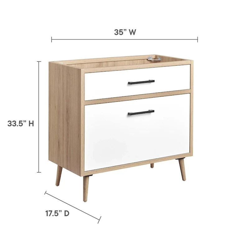 Maverick 36  Bathroom Vanity Cabinet - Sink Basin Not Included