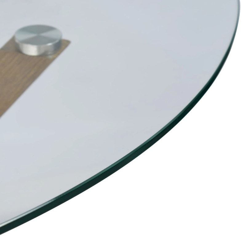 Round 39 Glass Dining Table - 39x39x30