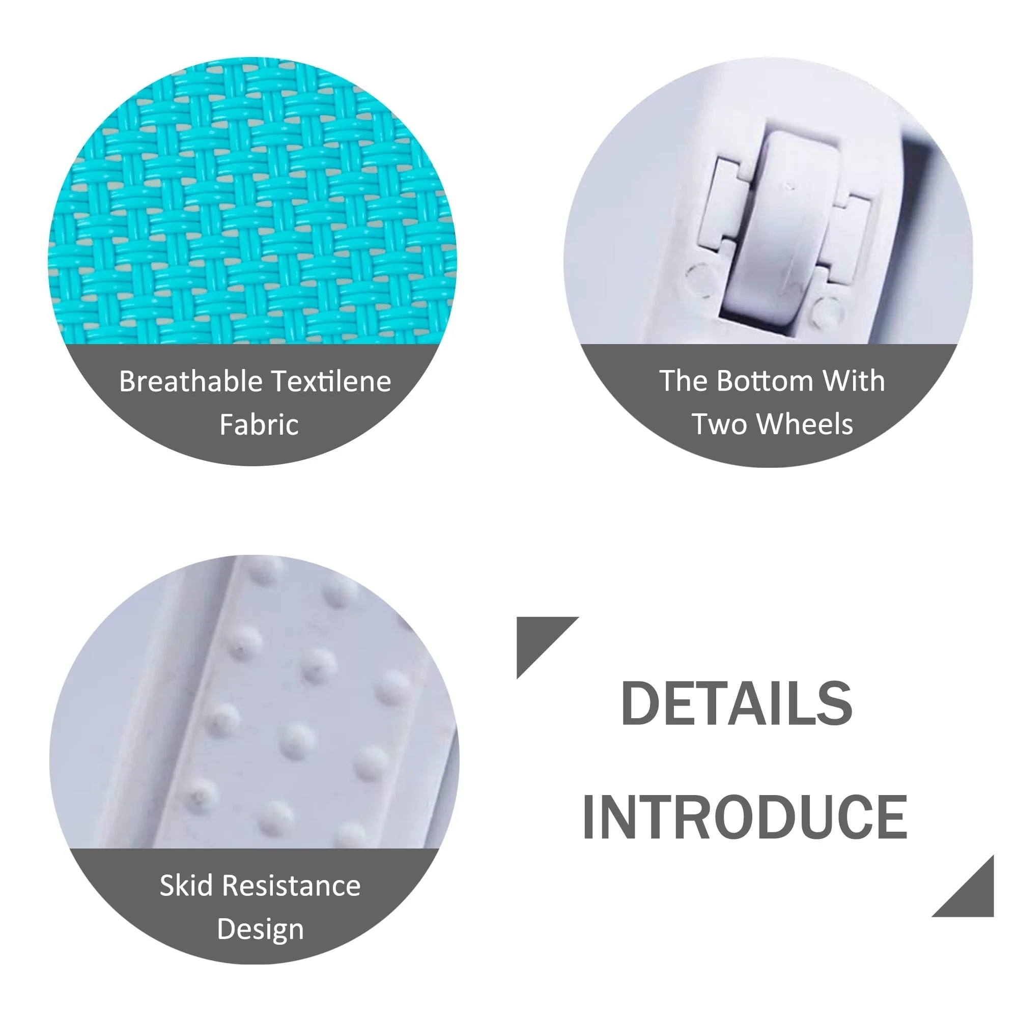 Kozyard Alan Full Flat Aluminum and Polypropylene Resin Legs Patio Reclining Adjustable Chaise Lounge