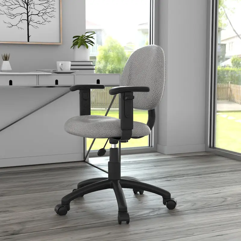 Boss Deluxe Posture Chair with Adjustable Arms