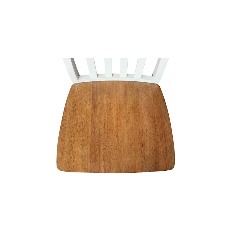 Copper Grove Quince Solid Wood Schoolhouse Chairs, Set of 2