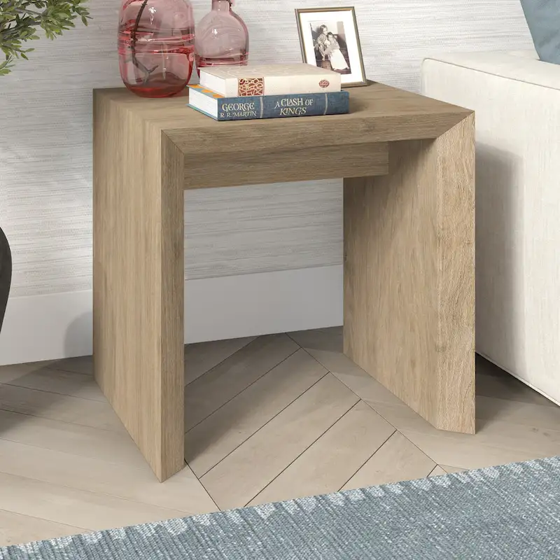 Oswin 22 Wide Rectangular Side Table - 22 Wide