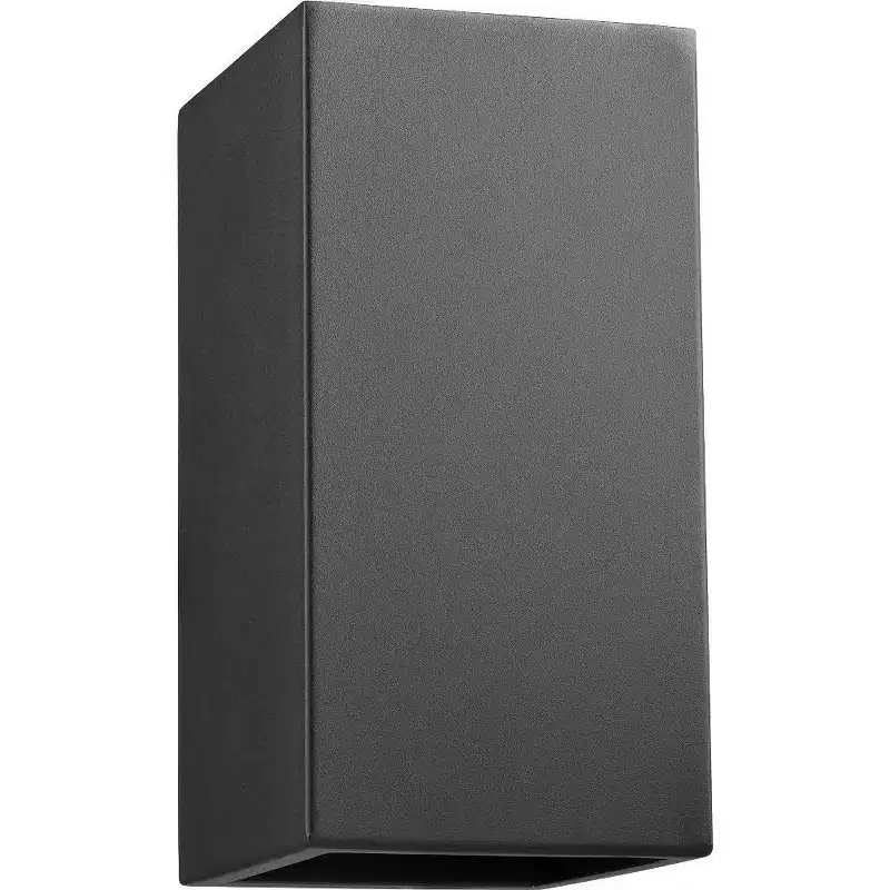 Quorum Lighting Ion 1-Light Outdoor Wall Sconce, Noir, Wet Rated