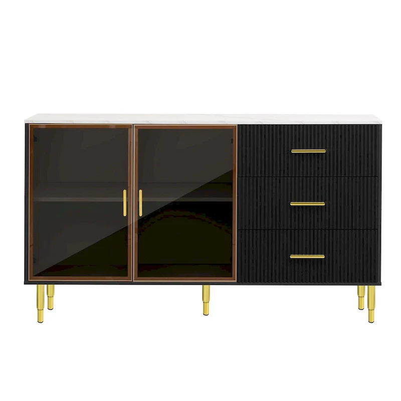 MDF Sideboard Buffet Cabinet