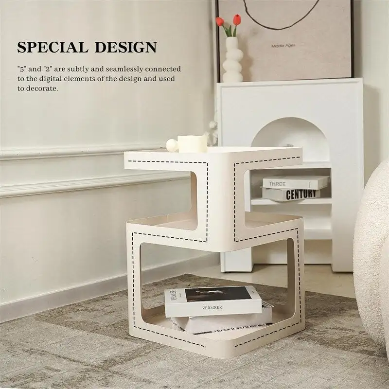 3 Tier Night Stands - 15.74D x 15.74W x 21.25H