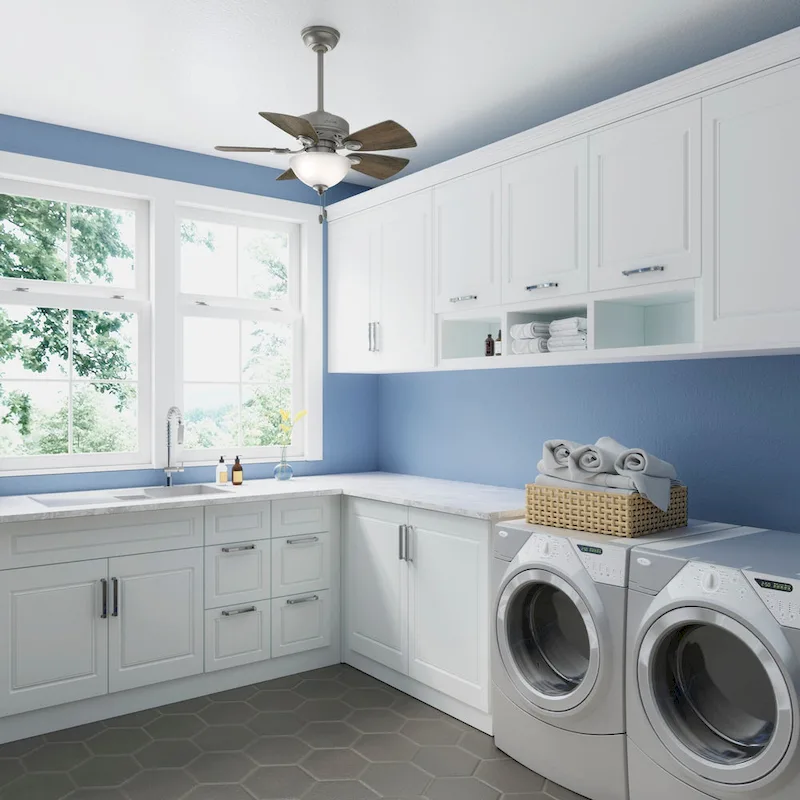 Hunter Fan 34  Watson - White