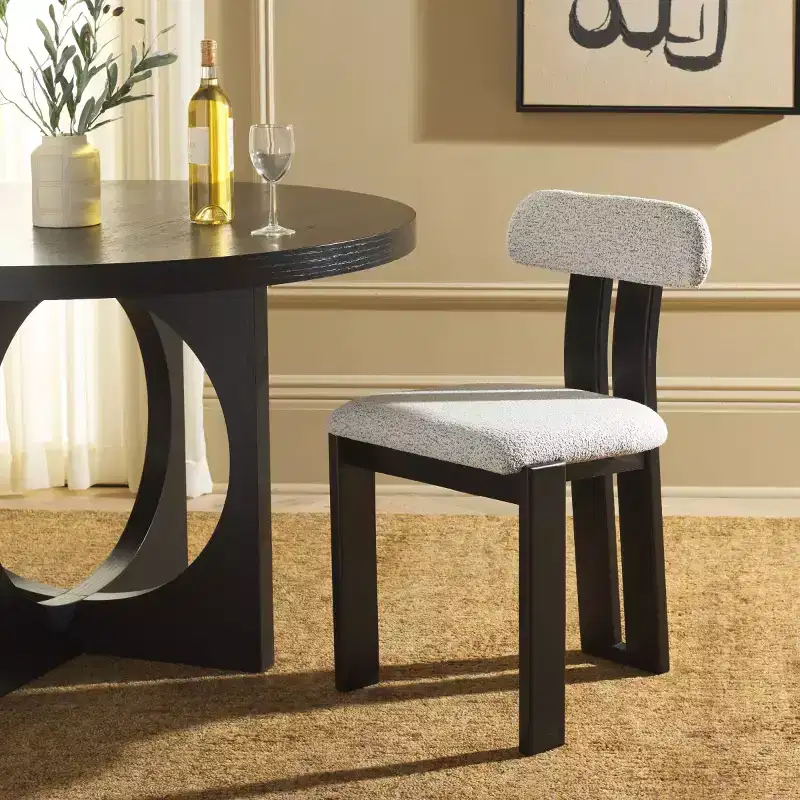 Cayde Boucle Dining Chair - DCH8807 - Safavieh