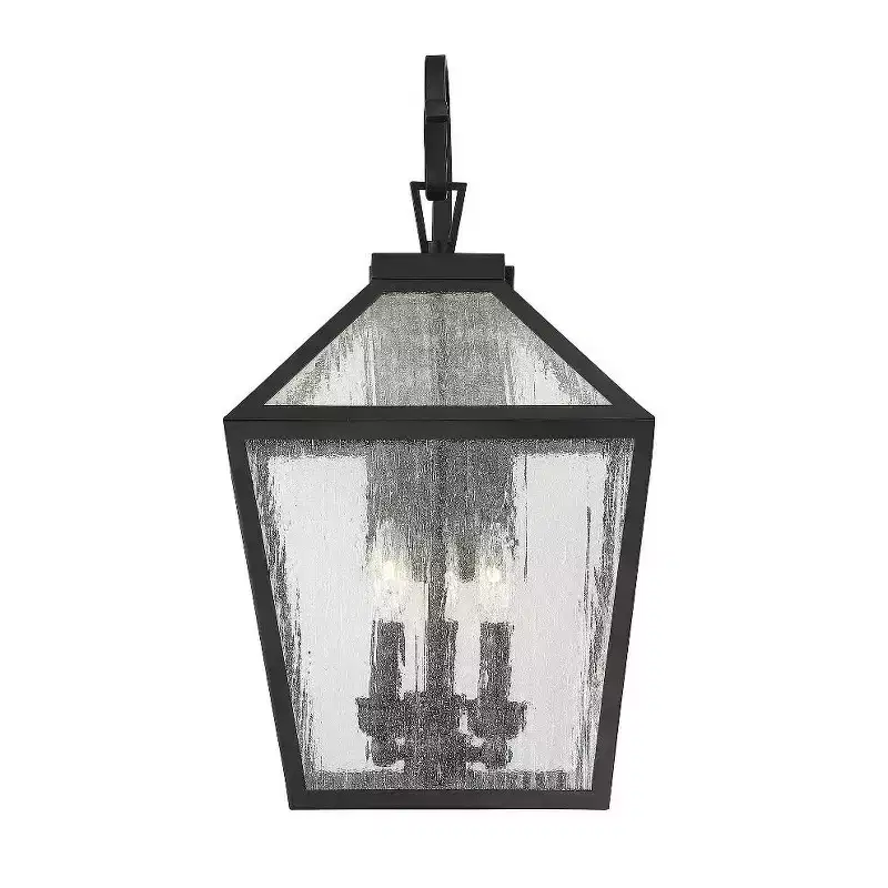 Savoy House Woodstock 3 - Light Wall Light in Black