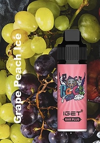 IGET BAR Plus 6000+ Puffs Pod Kit（with WALA brand Device）21 Flavors