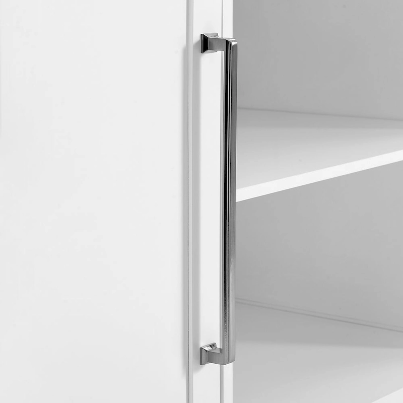 Crosley Silvia Stainless Steel Top Kitchen Island W/X-Back Stools - 57d x 46w x 41h