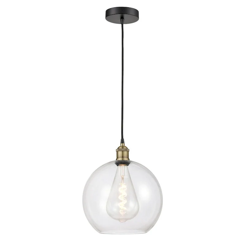 Innovations Lighting Athens - 1 Light 12  Cord Hung Mini Pendant.