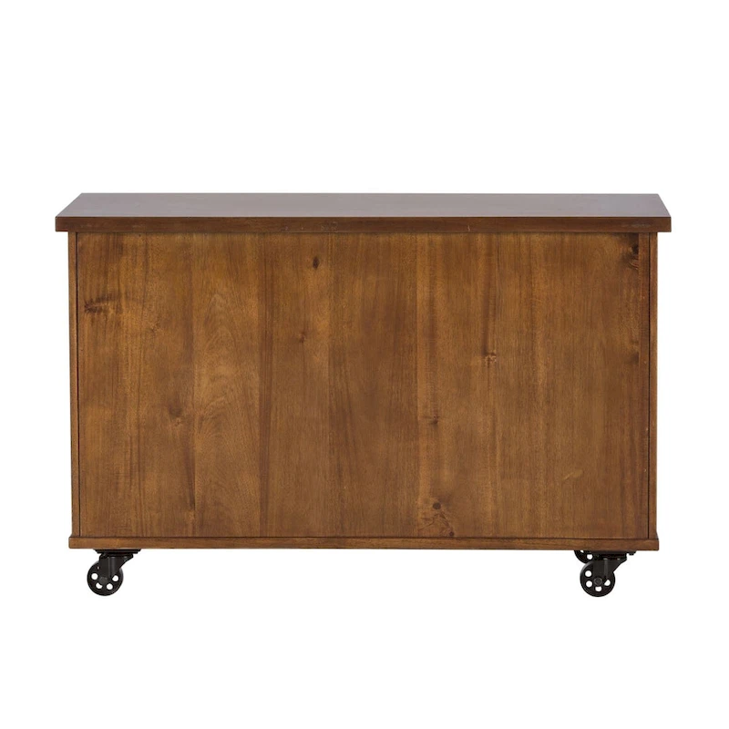 Arlington House Cobblestone Brown Credenza