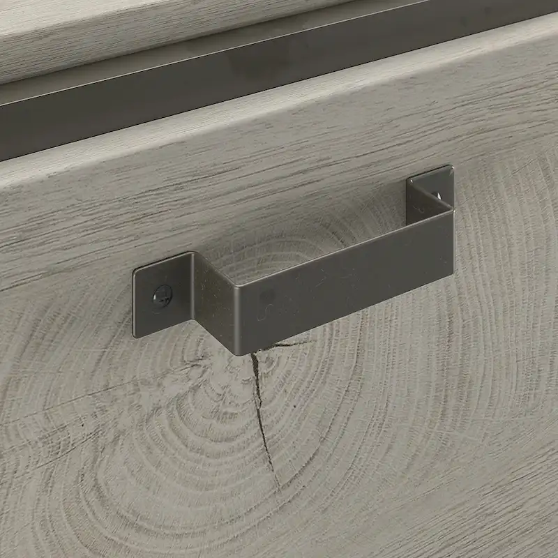 Lateral File Cabinet in Rustic Grey