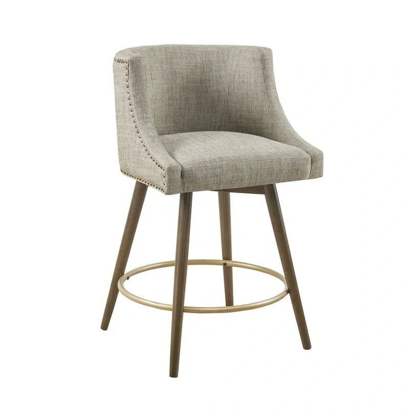 Madison Park Quarry Swivel Counter Stool