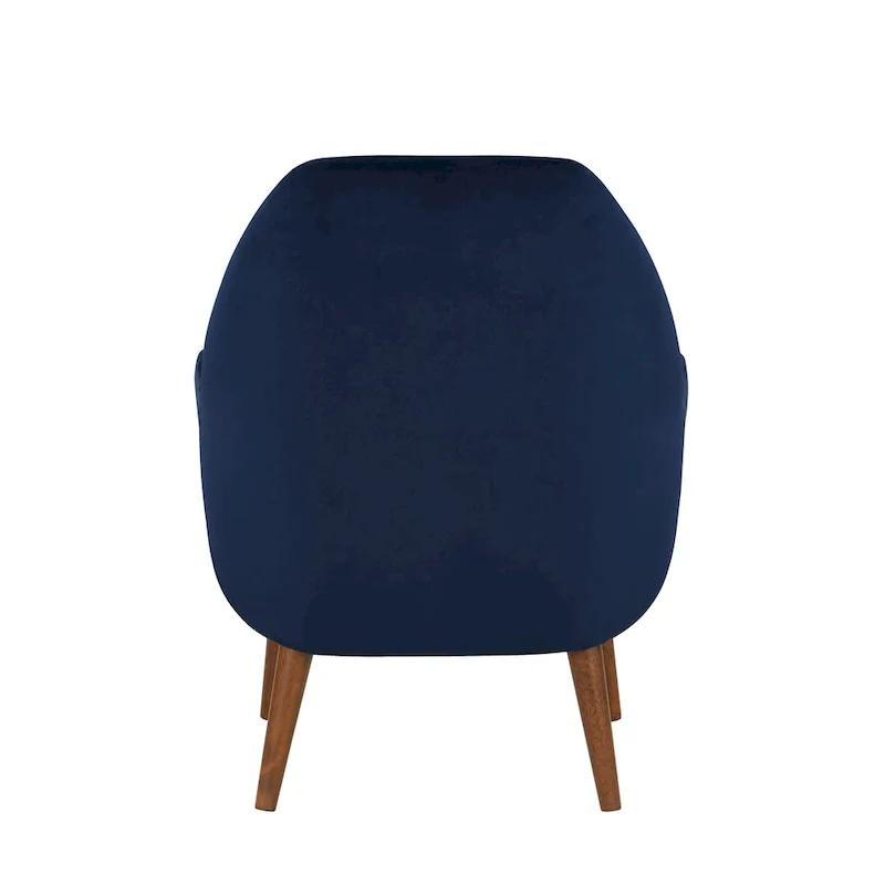 Mid-Century Velvet Arm Chair