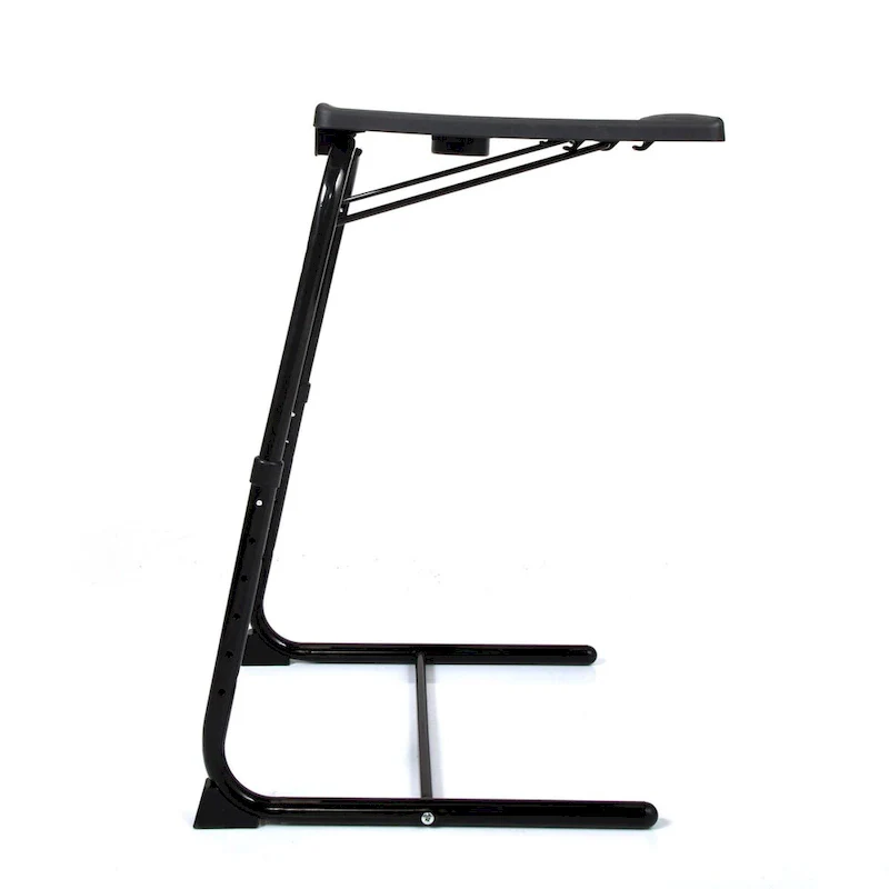 Folding TV Tray Laptop Table End Table Height Adjustable Cup Holder