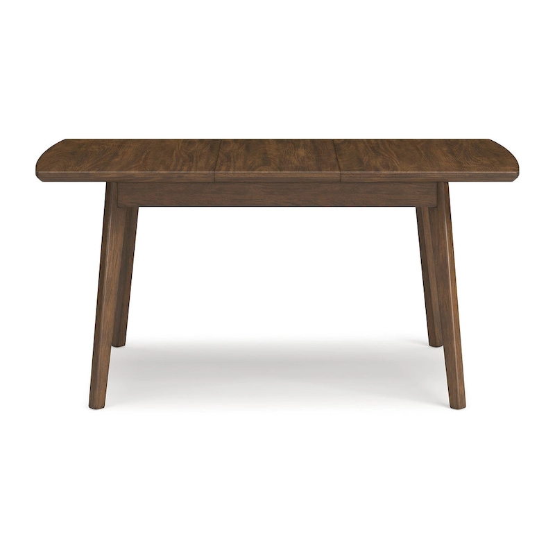 Signature Design by Ashley Lyncott Brown Rectangular Dining Butterfly Extension Table - 36