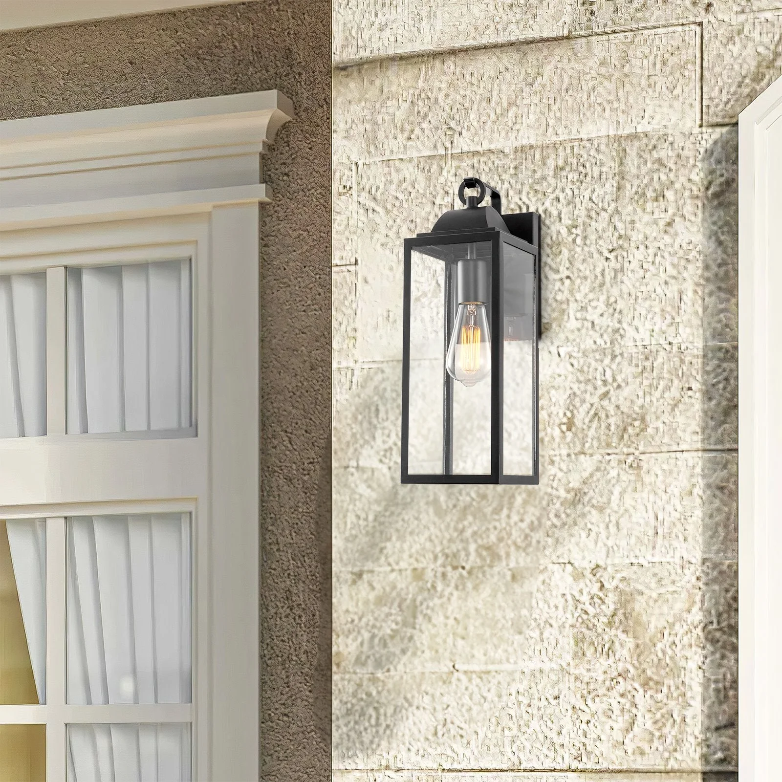 Landry 17 Industrial Farmhouse Weather Resistant Outdoor Wall Sconce
