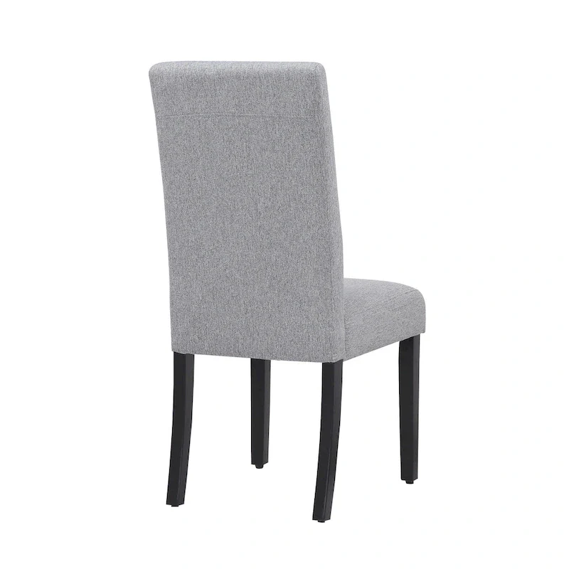 Grandview Upholstered Linen Fabric Dining Chair (Set of 2)