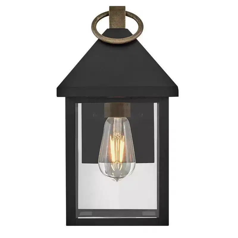 Lark Rhett 1 - Light Wall Light in Black