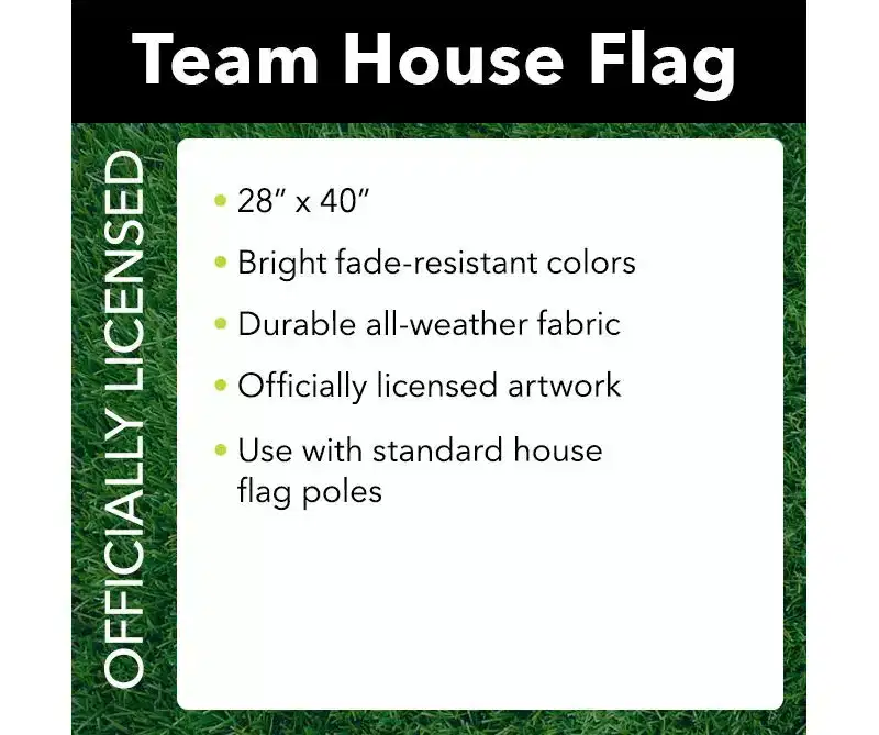 Briarwood Lane Buffalo Bills Slogan House Flag NFL Licensed 28 x