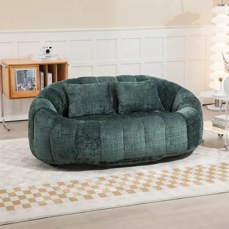 Chenille Bean Bag Chair