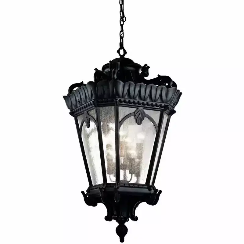 Kichler Lighting Tournai 8 - Light Pendant in Textured Black
