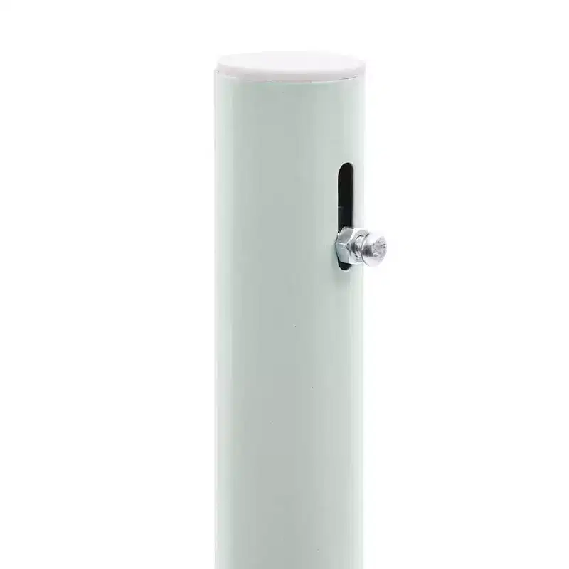 vidaXL Side Awning Blue (screen), Green grey (stand)