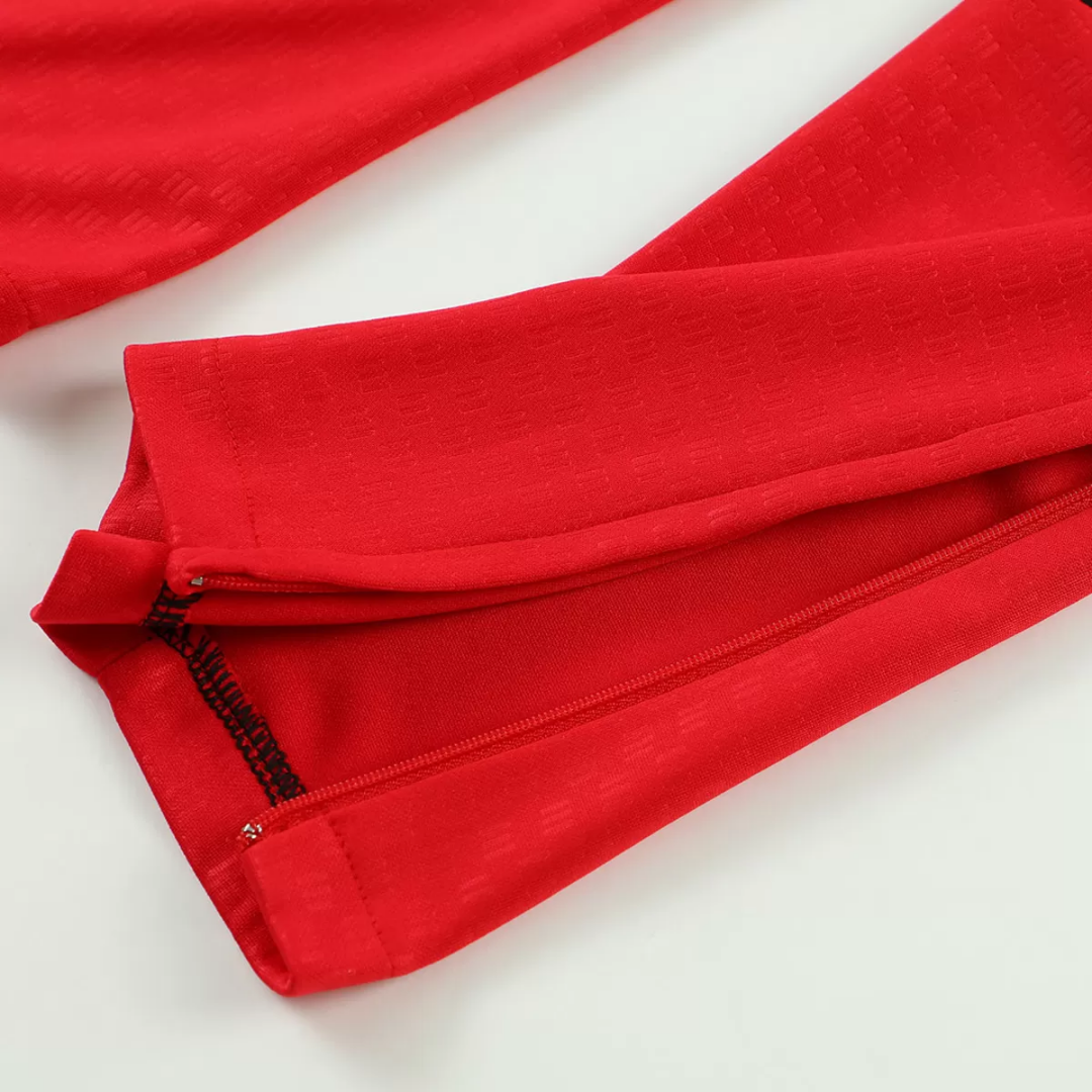 Germany Zipper Sweatshirt Kit(Top+Pants) White 2026