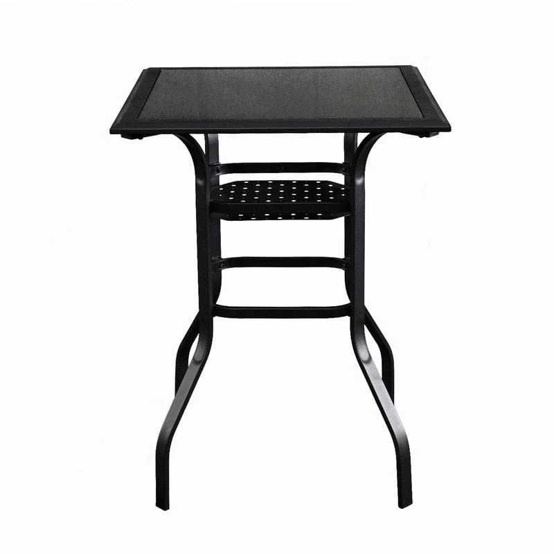Patio Festival 9-Piece Outdoor Swivel Bar Chair Set