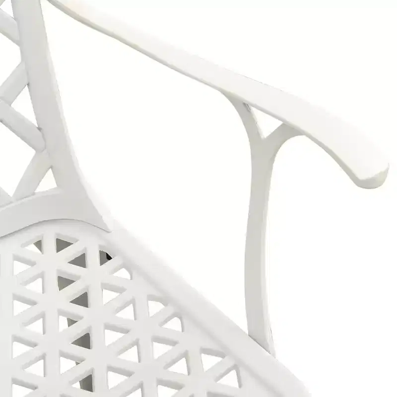vidaXL Bistro Set Cast Aluminum