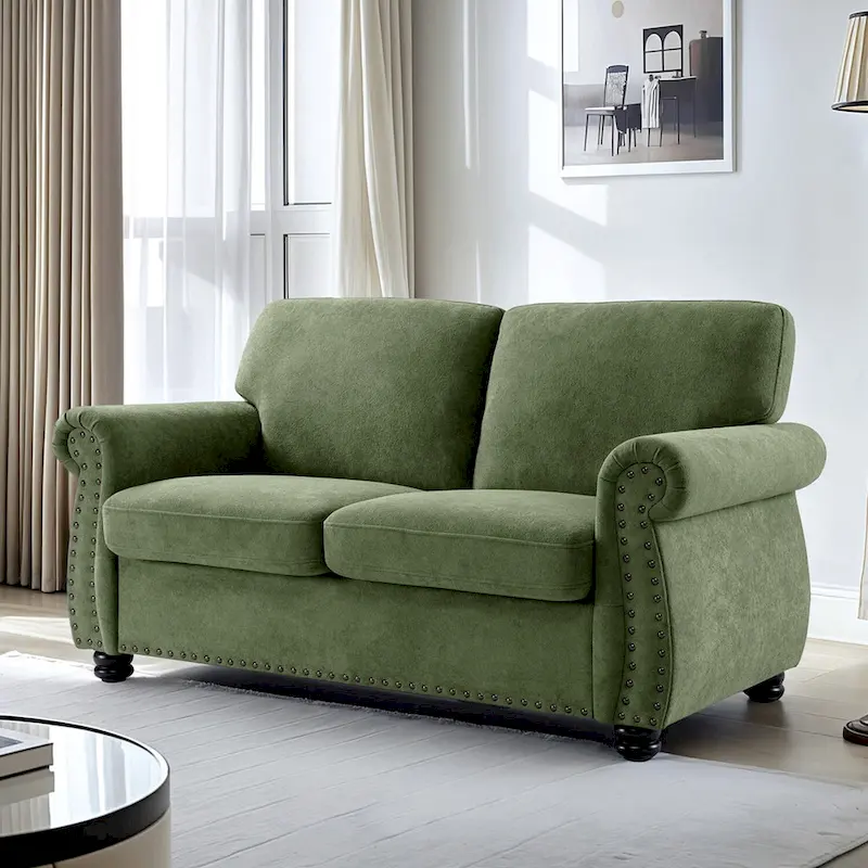 Soft Velvet Loveseat