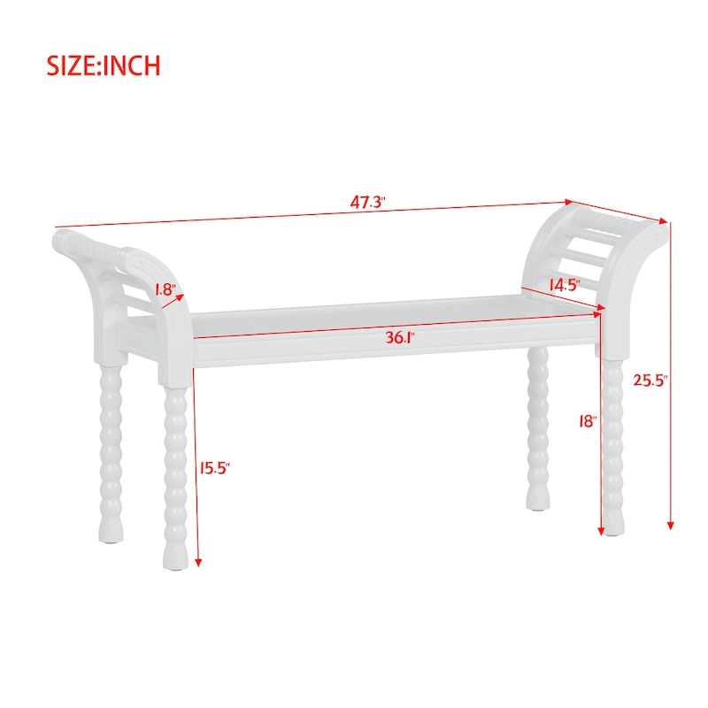 4-Pieces Retro Style Bedroom Sets by Harper&Bright Designs