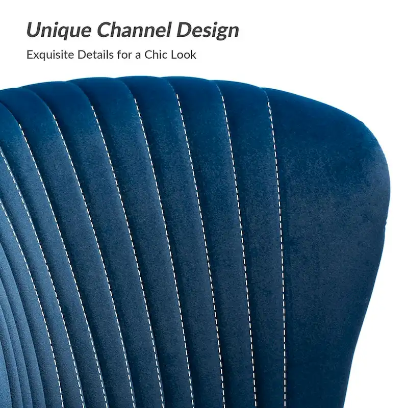 Delicia 3 Piece High-Quality Velvet Fabric Living Room Set with Sturdy Legs