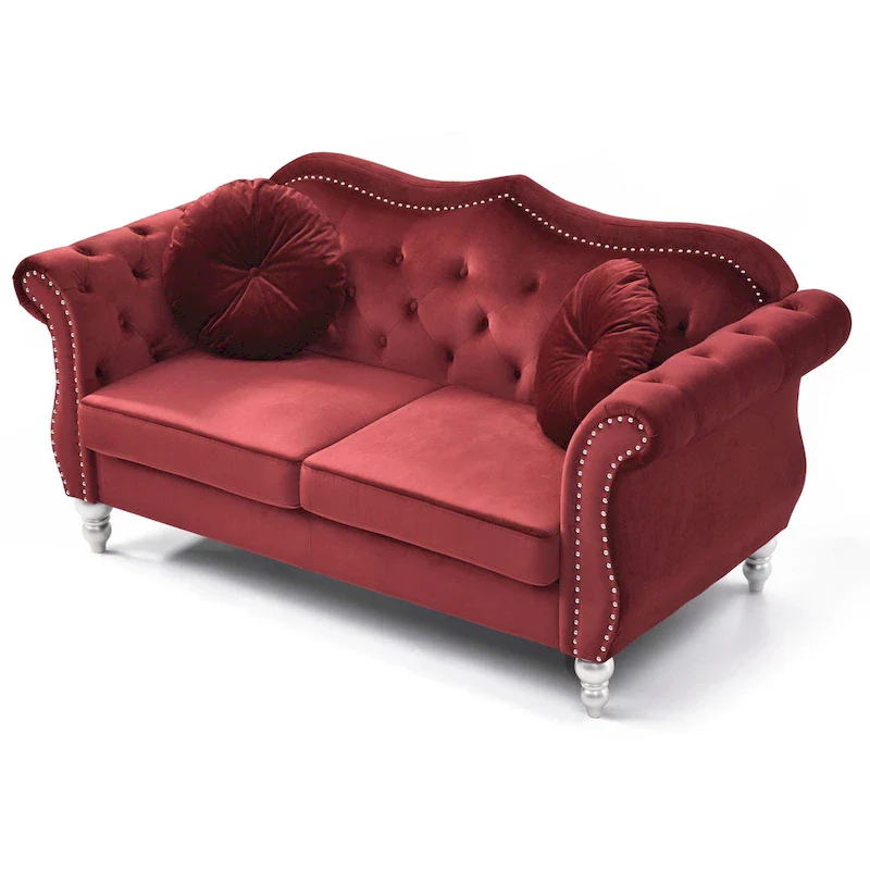 Hollywood Velvet Loveseat