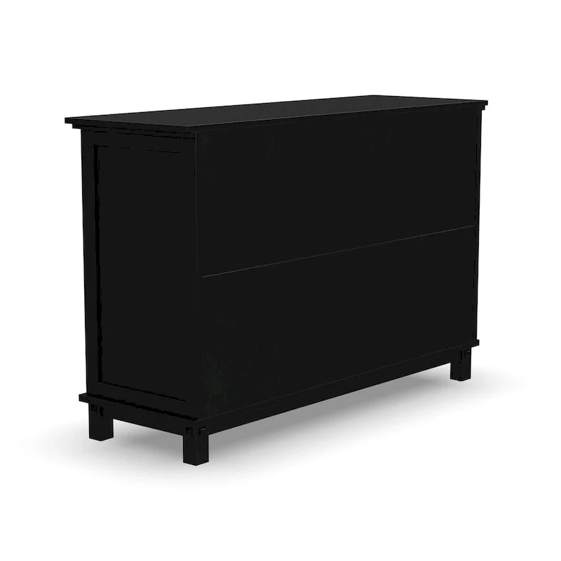 Oak Park Black Wood Dresser