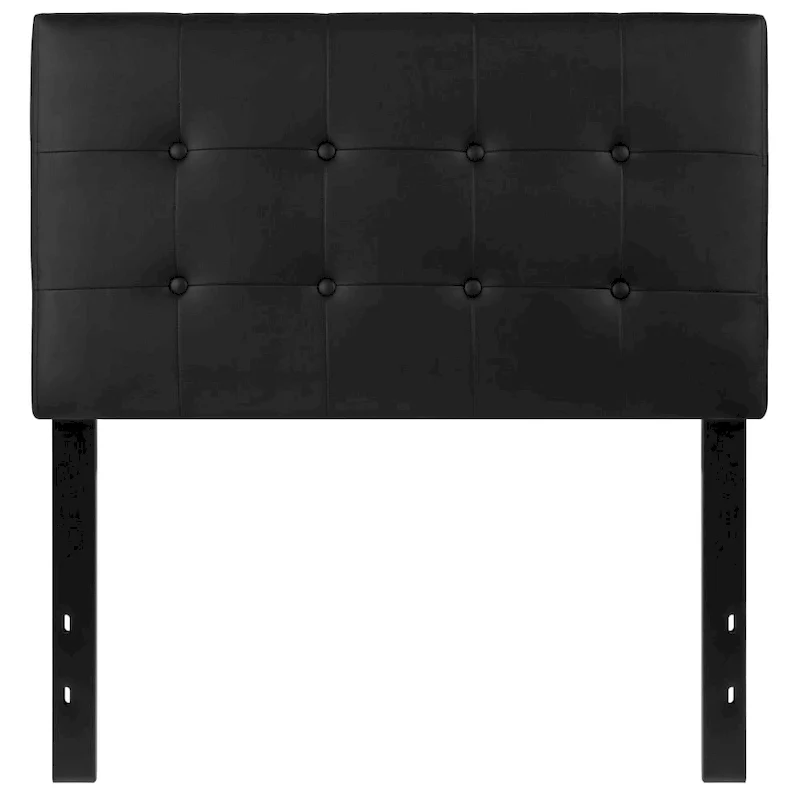 Button Tufted Upholstered Headboard