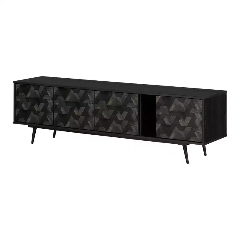 South Shore Oxford TV Stand for TVs up to 75" with Doors